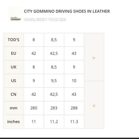 TOD’S Italy Gommino Camel/Tan Leather Driving Shoes Slip On Size 10.5 USA 10. - Picture 8 of 8